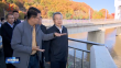 徐建国在拉林河五常市段巡河调研